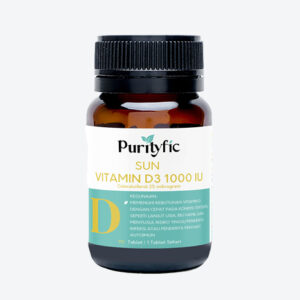 Purityfic Sun Vitamin D3 1000IU 90 Tablets