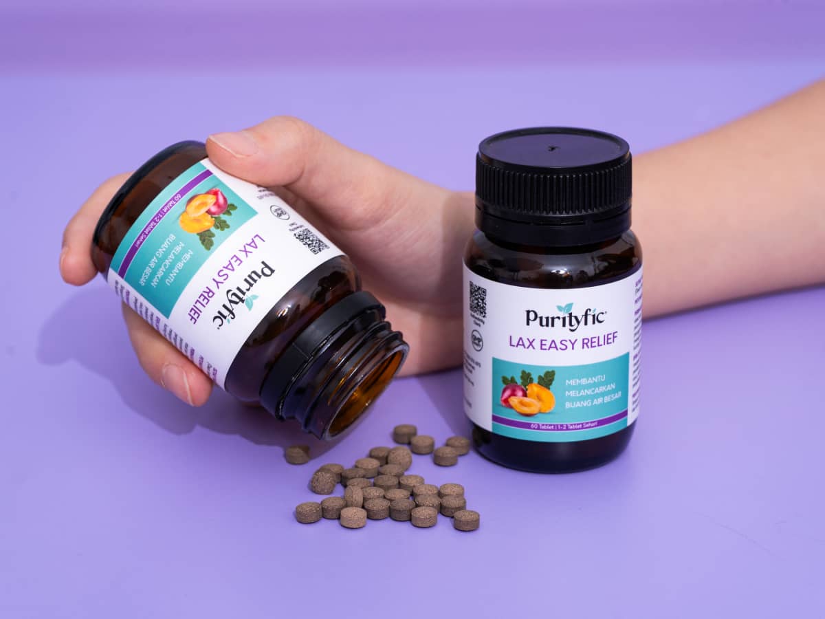 Purityfic Lax Easy Relief 60 Tablet
