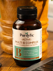 Energi & Multivitamin : Purityfic Active Multi B Complex 60 Tablet